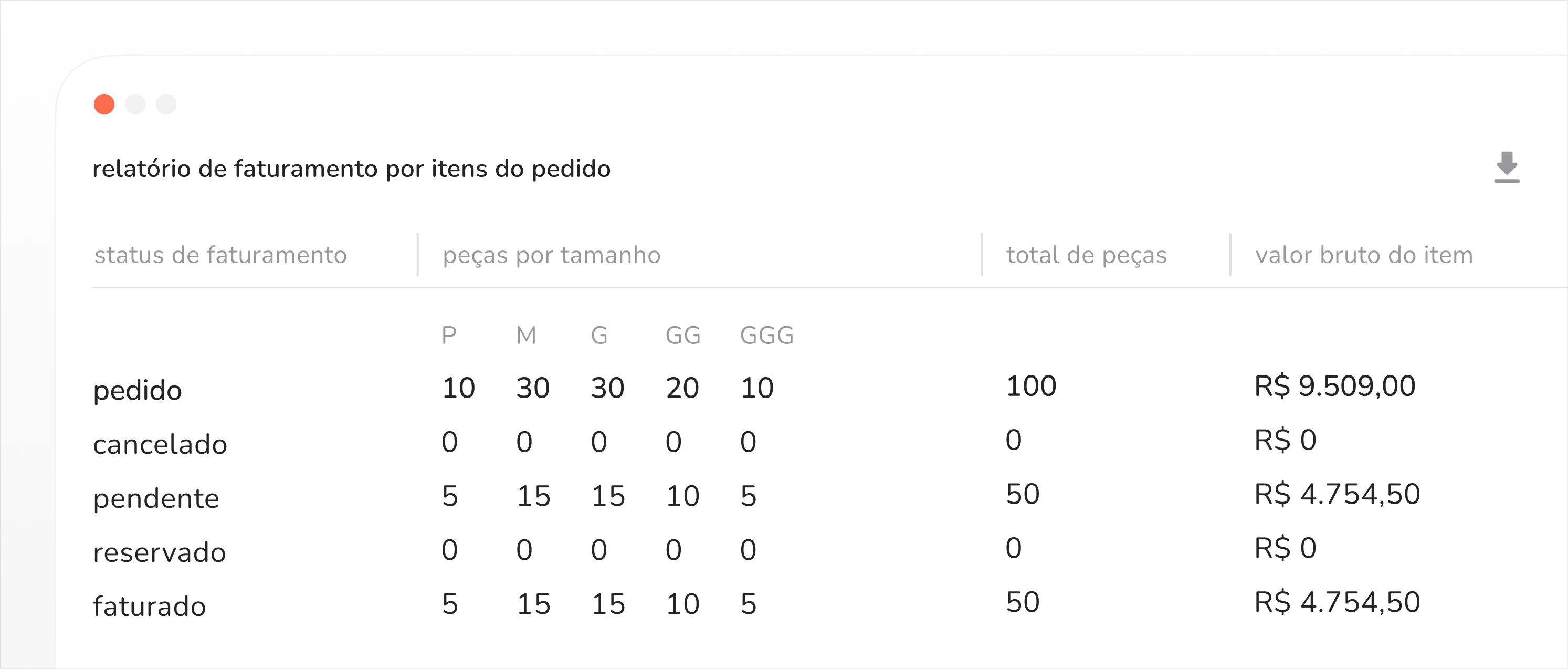 listagem relatoório.png
