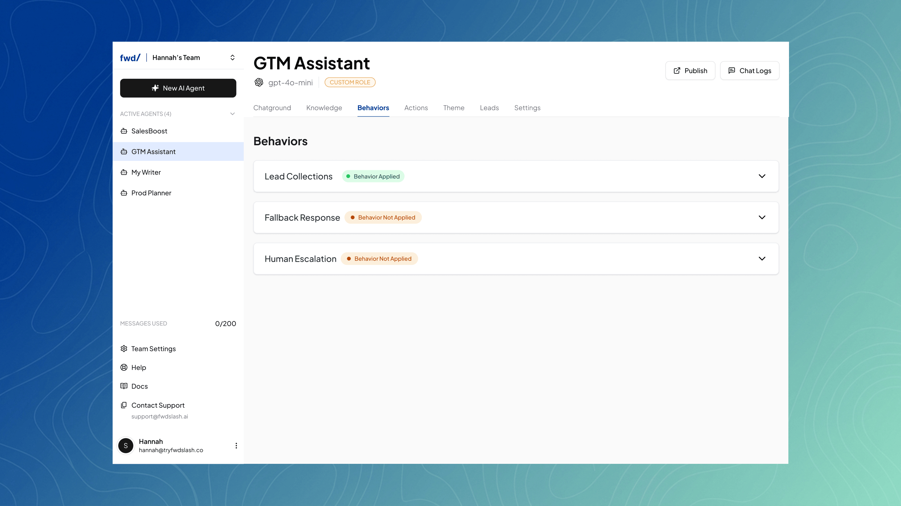 Slack Integration Human Escalation