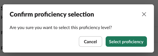 App Home proficiency update