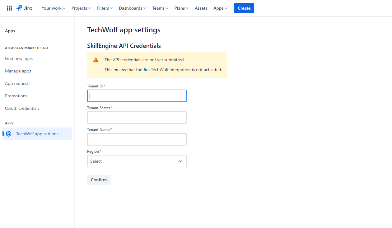 Settings Page