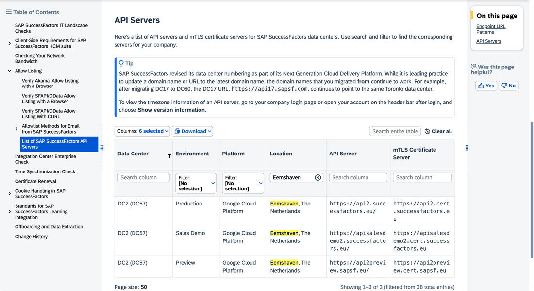 Api Server Order How To: Find the SAP SuccessFactors Company ID and API URL - TechWolf ...