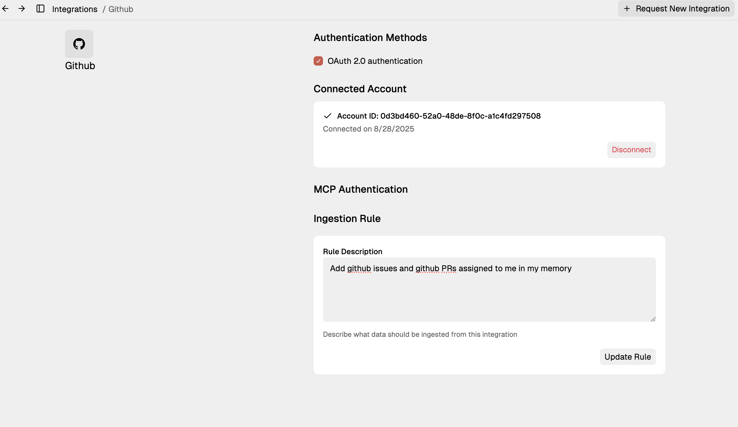 GitHub Authenticated