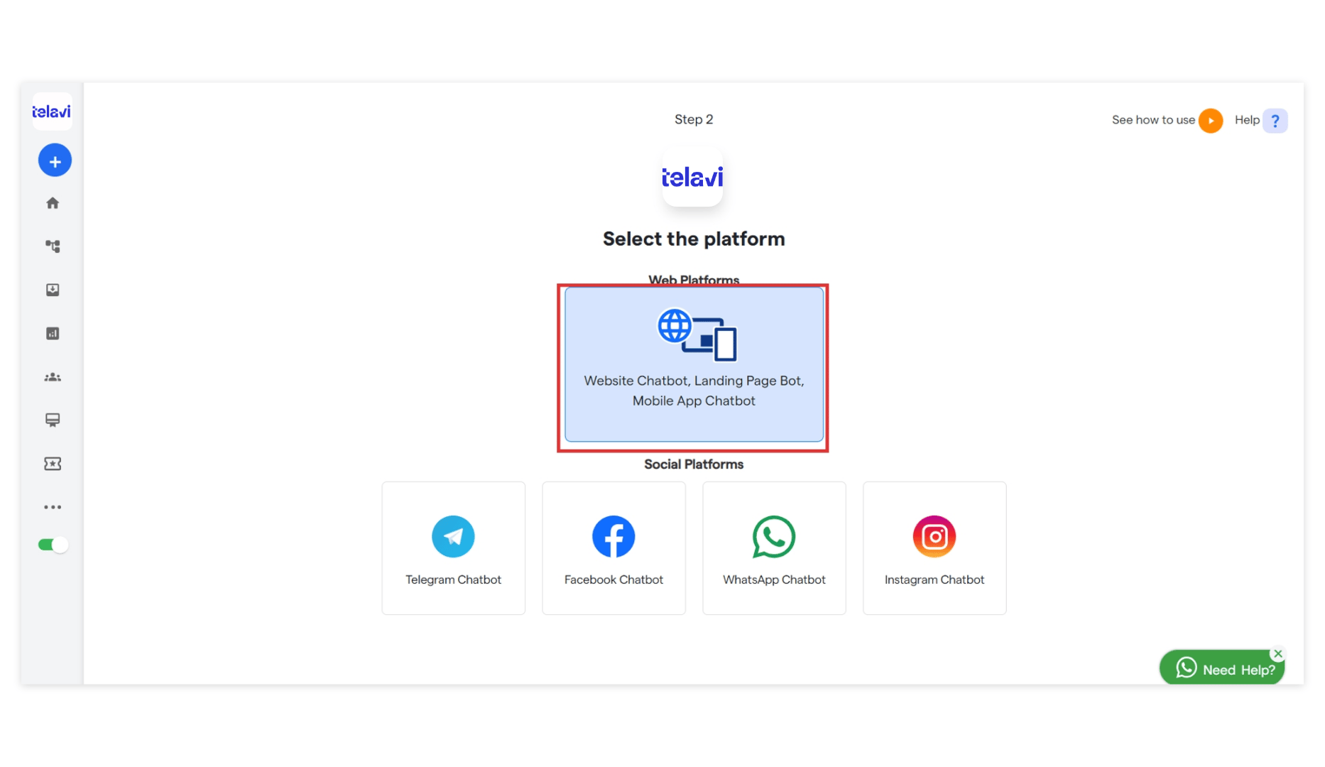 5 Website Chatbot TelaviOneChatAI Resource Centre 3 Pn