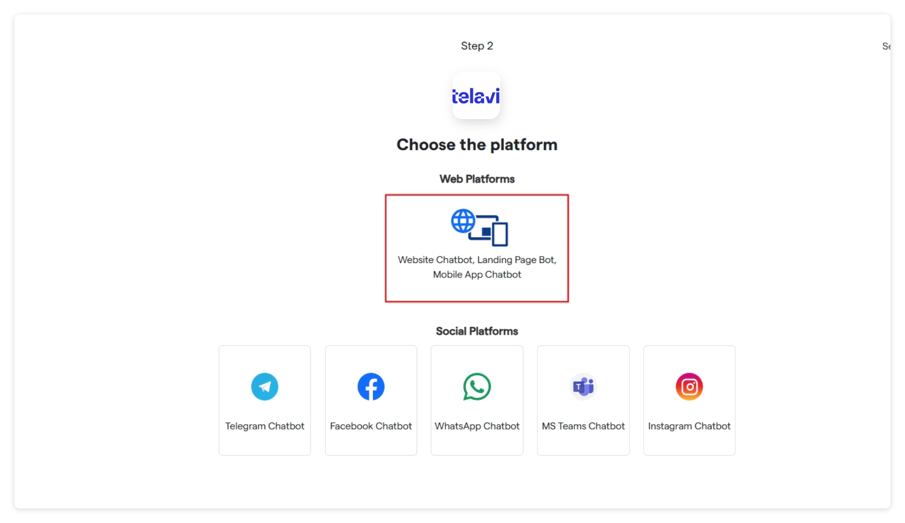 6 Landing Page Chatbot TelaviOneChatAI Resource Centre 3 Pn