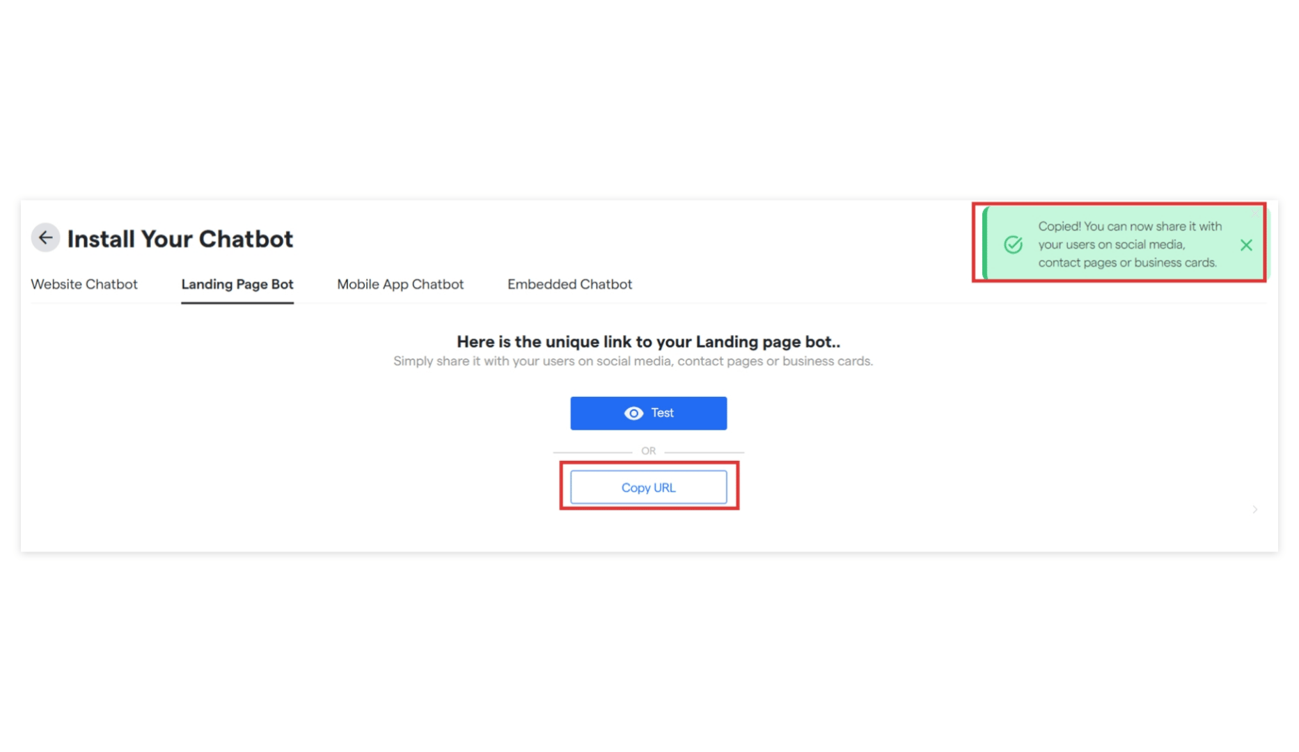 6 Landing Page Chatbot TelaviOneChatAI Resource Centre 8 Pn