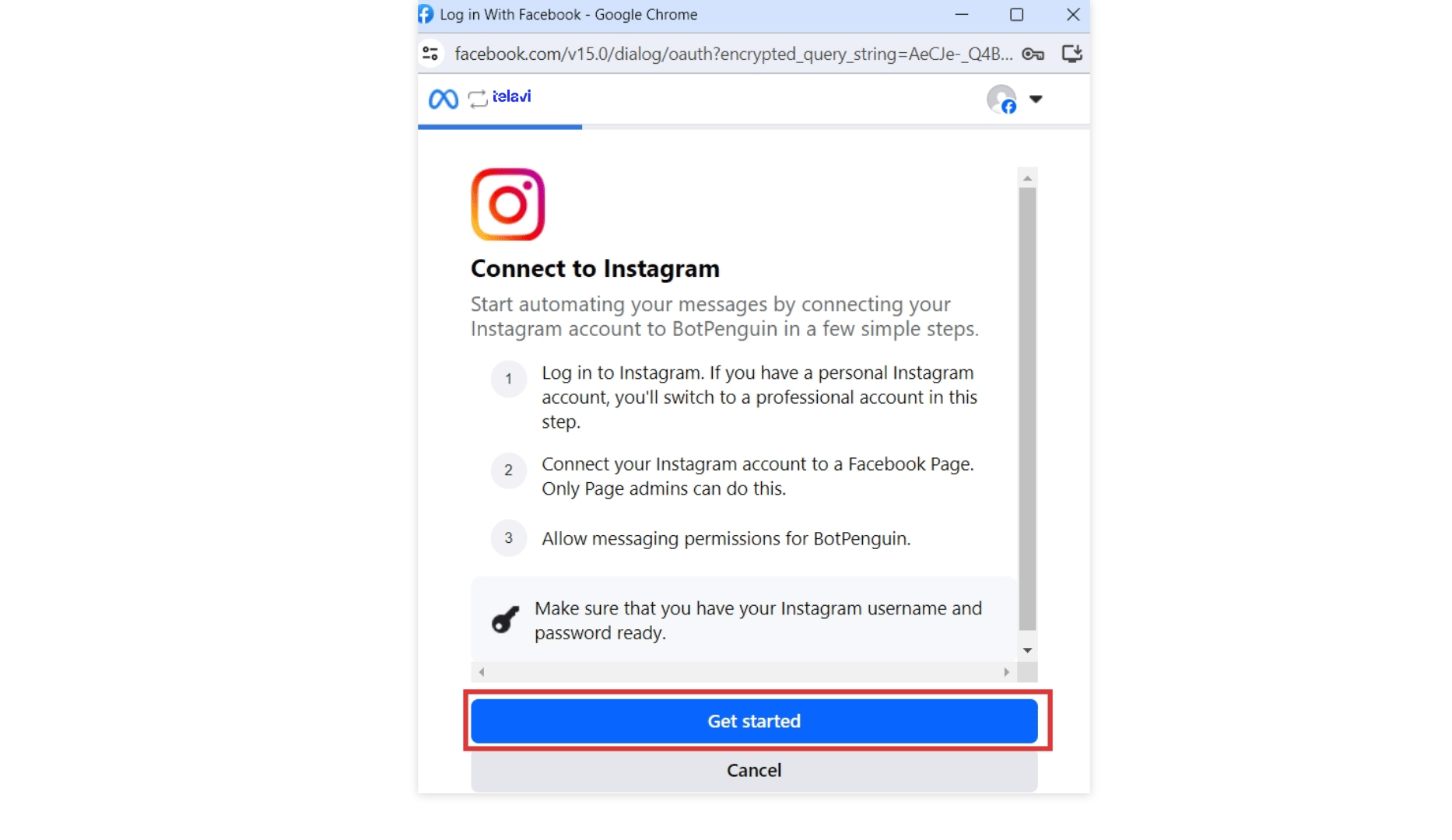 8 Instagram Chatbot TelaviOneChatAI Resource Centre 5 Pn
