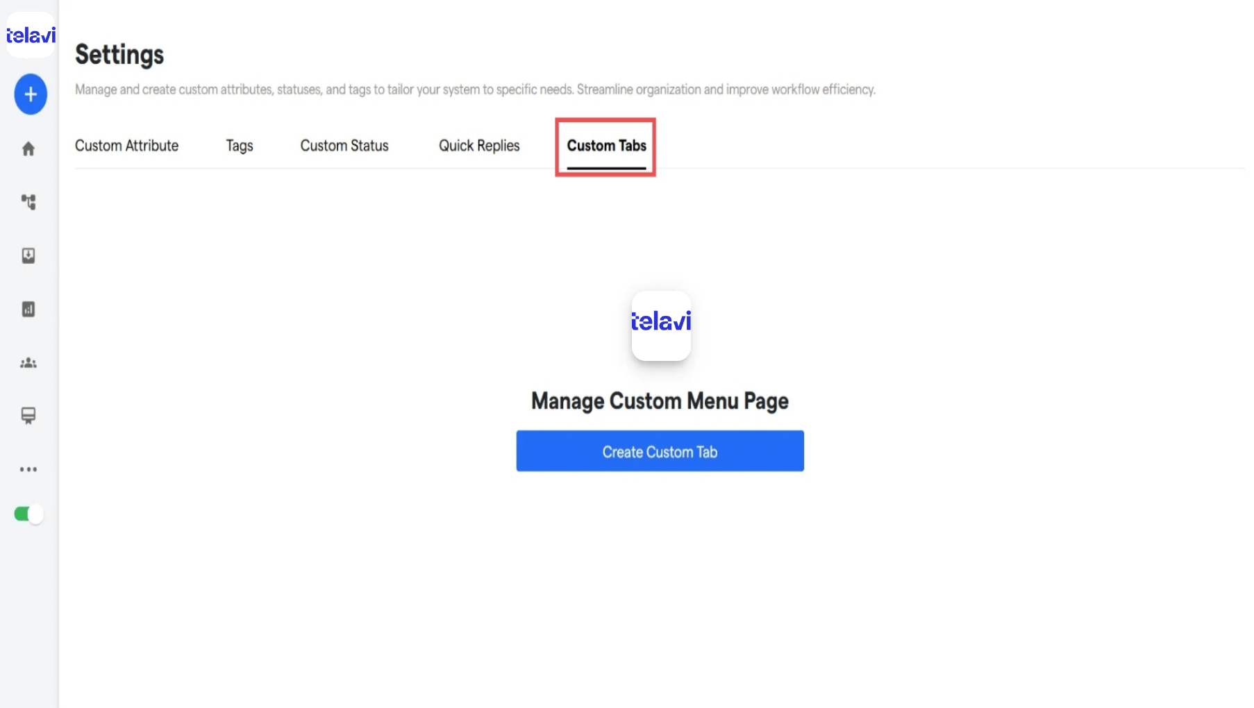 195 Custom Tabs TelaviOneChatAI Resource Centre 2 Pn