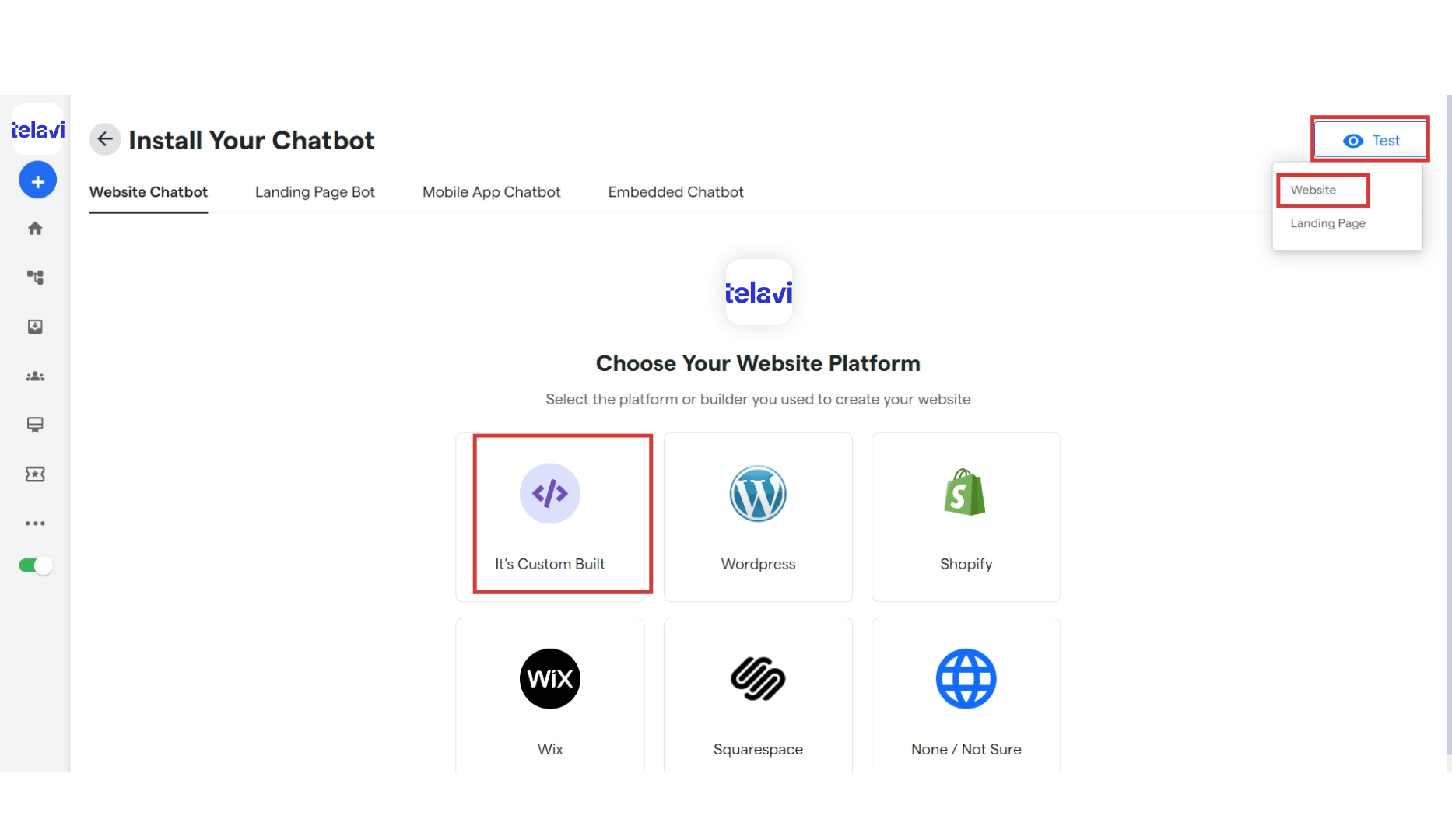 30 Install Your Website Chatbot TelaviOneChatAI Resource 3 Pn