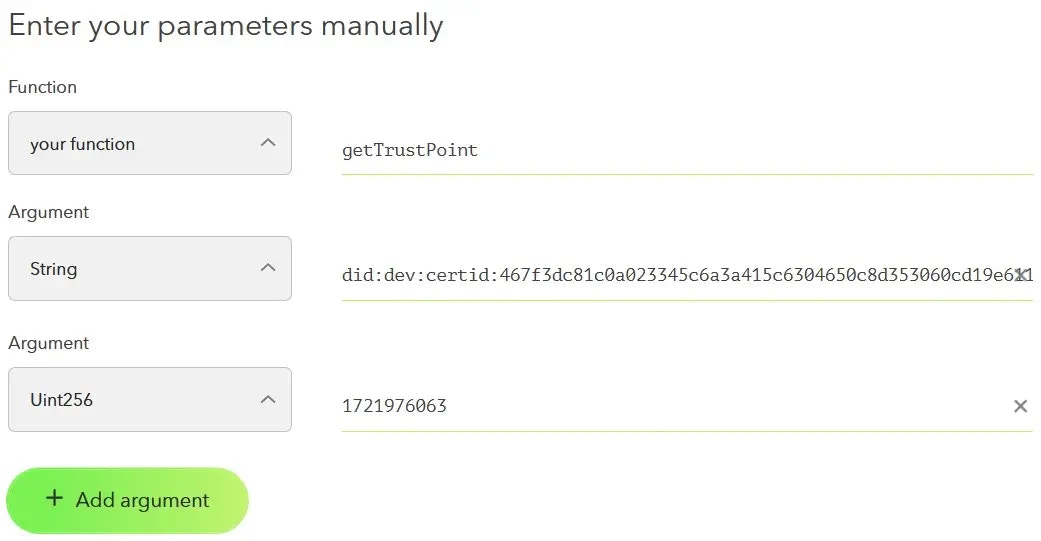 encoder configuration