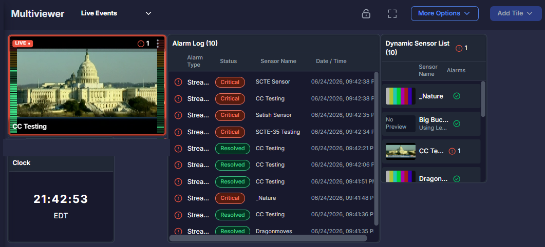 Multiviewer Page 1