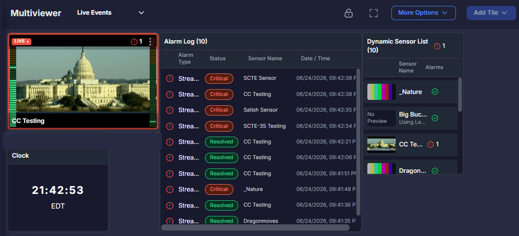 Multiviewer Page 1