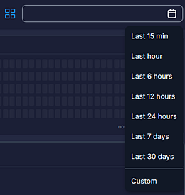 Alarm Log Date Filter