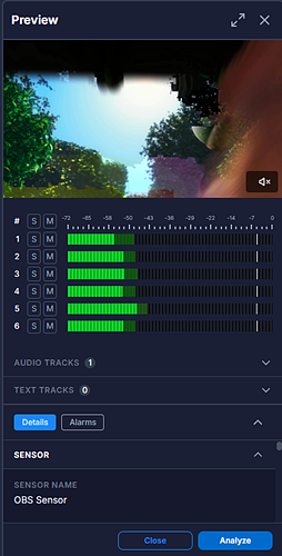 Sensor Preview
