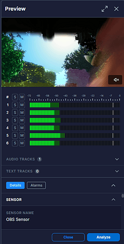 Sensor Preview