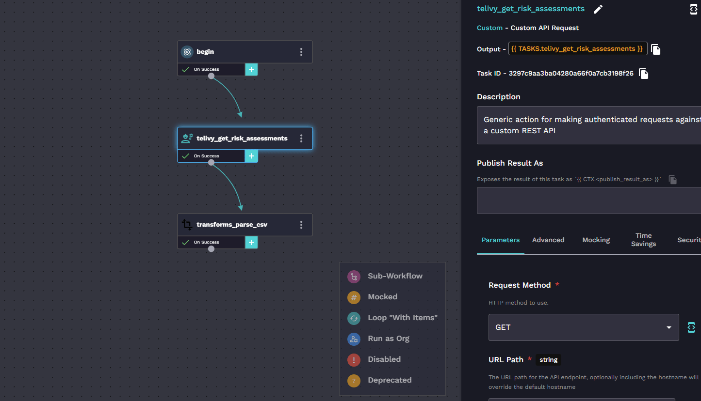 Start configuring your workflow