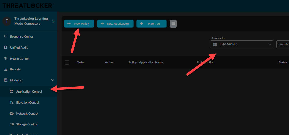 ThreatLocker Policy 1