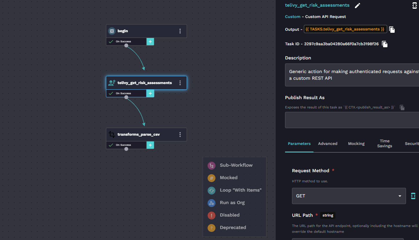 Start configuring your workflow