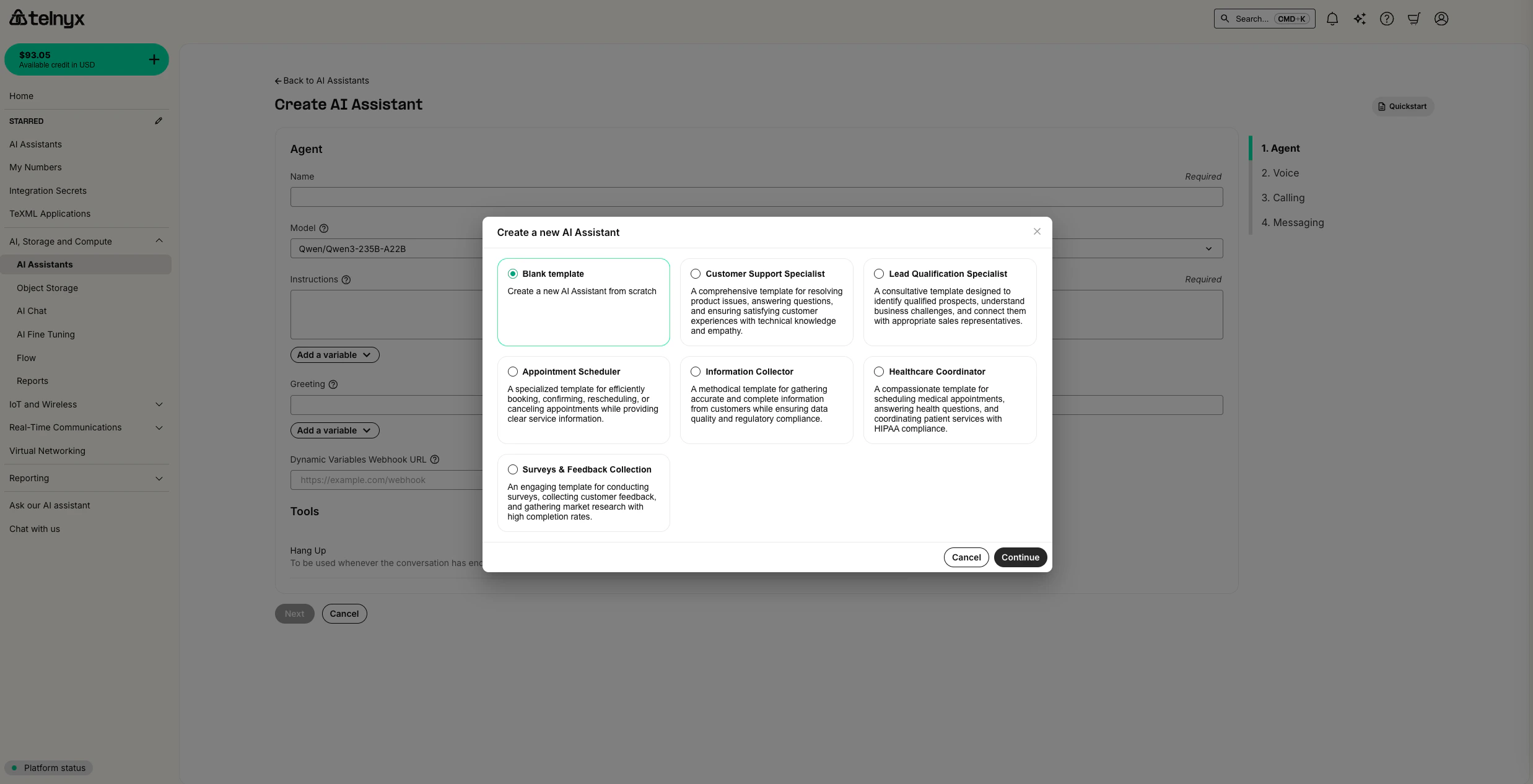 AI Assistant Portal Templates