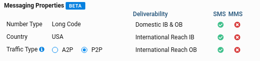 Traffic Type in Portal