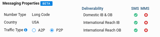 Traffic Type in Portal