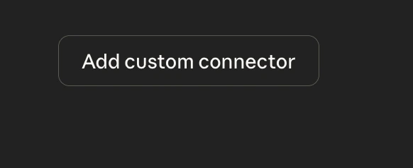 Add custom connector button