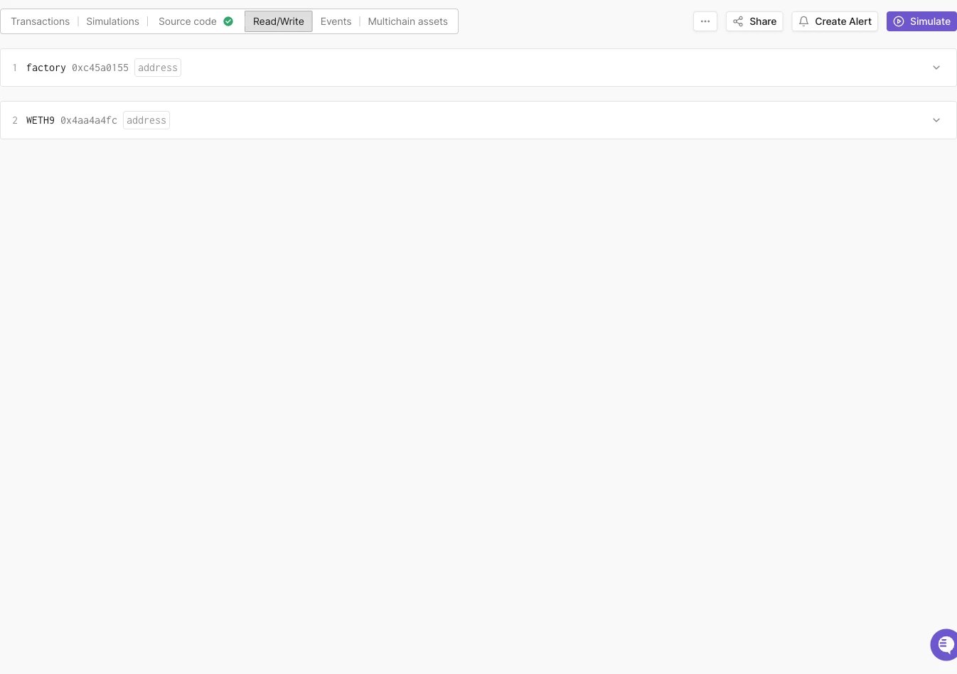 Read as Proxy / Write as Proxy tabs