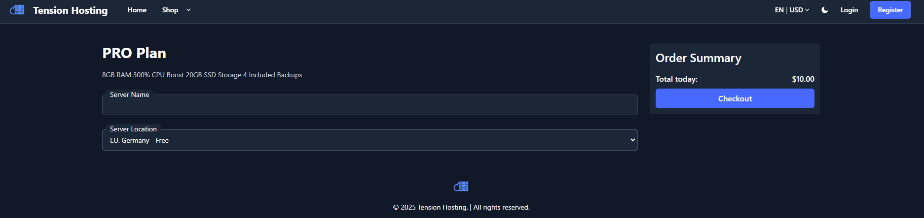 Pro Plan Checkout Pn
