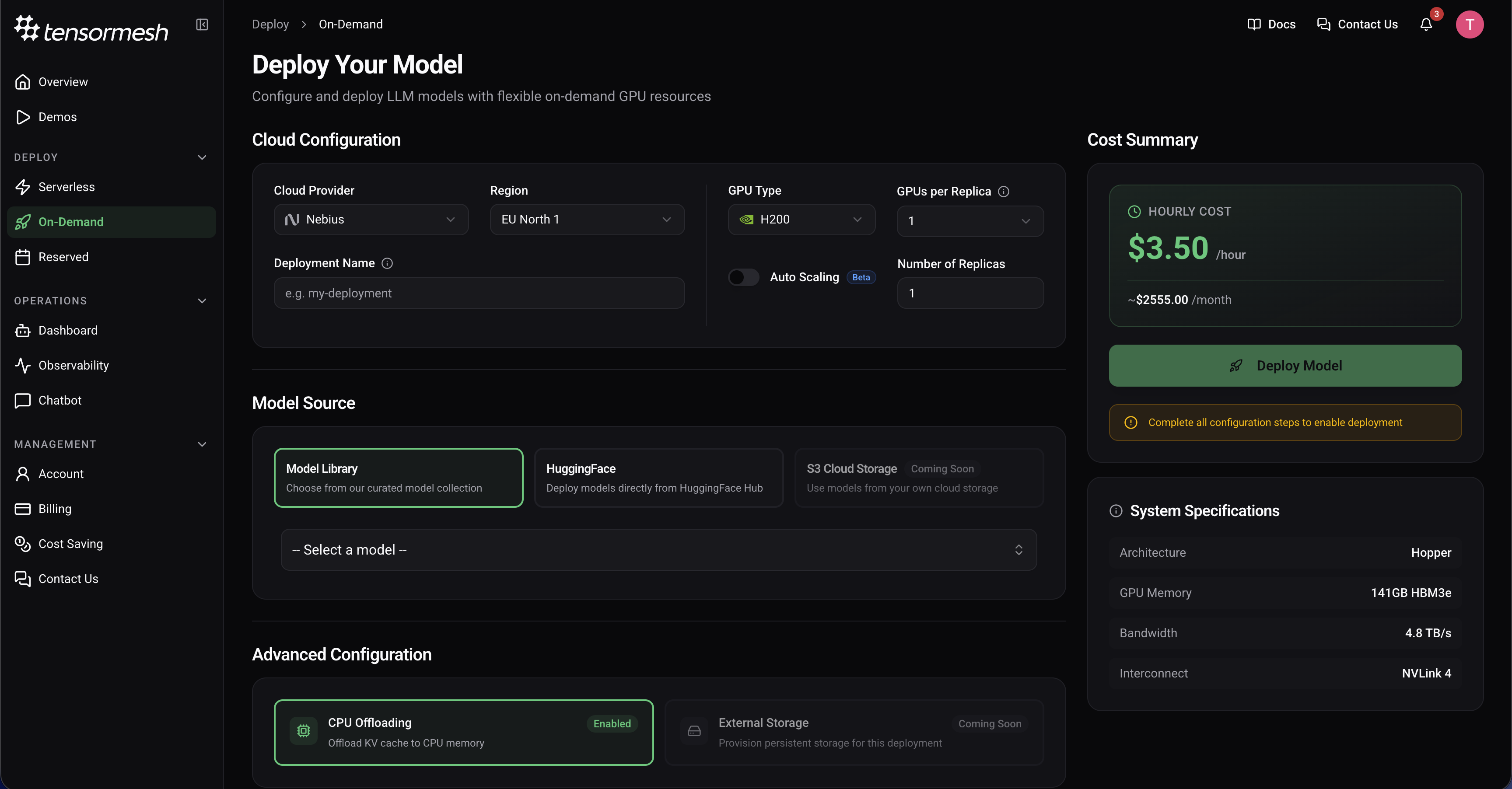 On Demand Deploy
