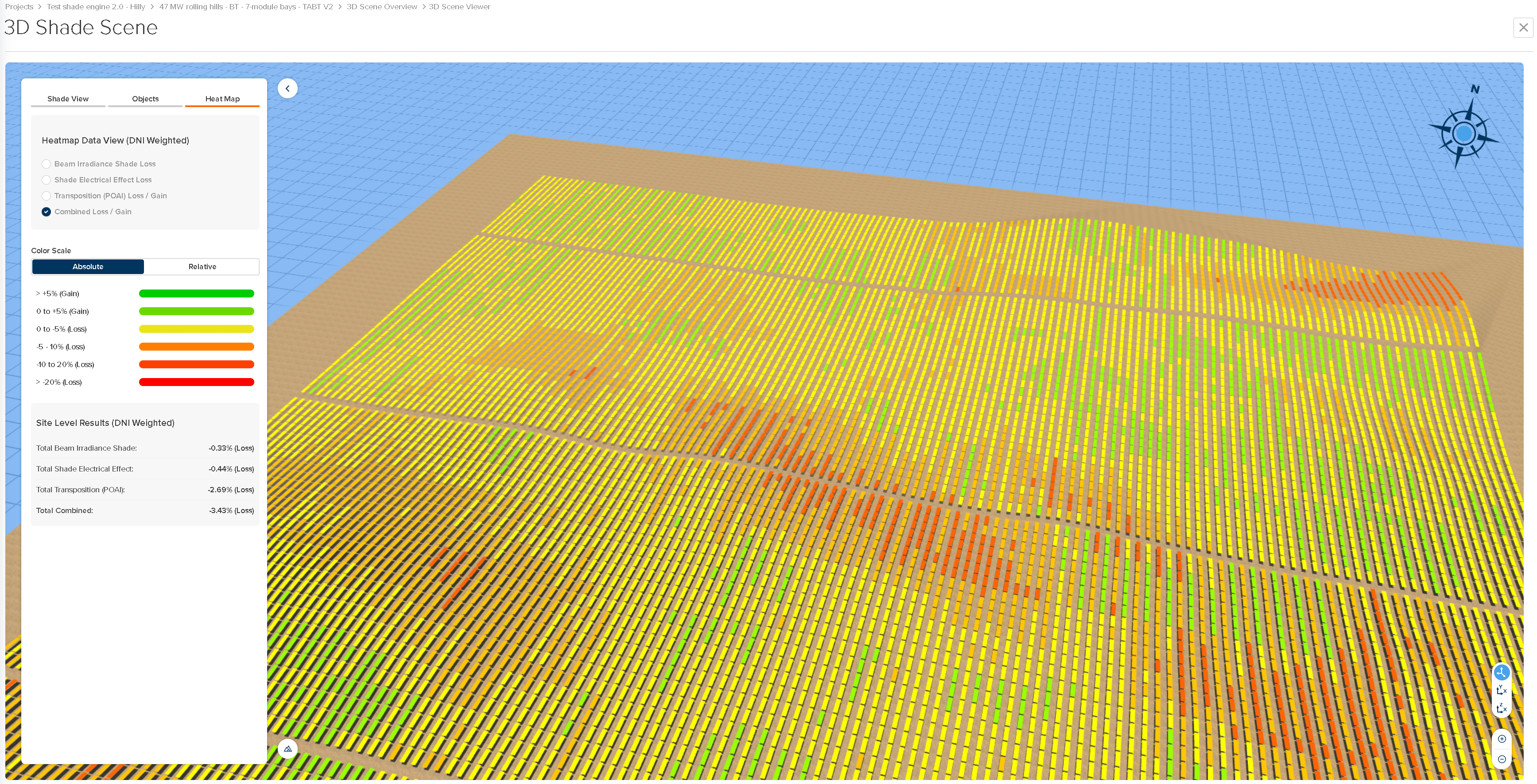 Tracker rotations on terrain using the V2 terrain-aware backtracking algorithm
