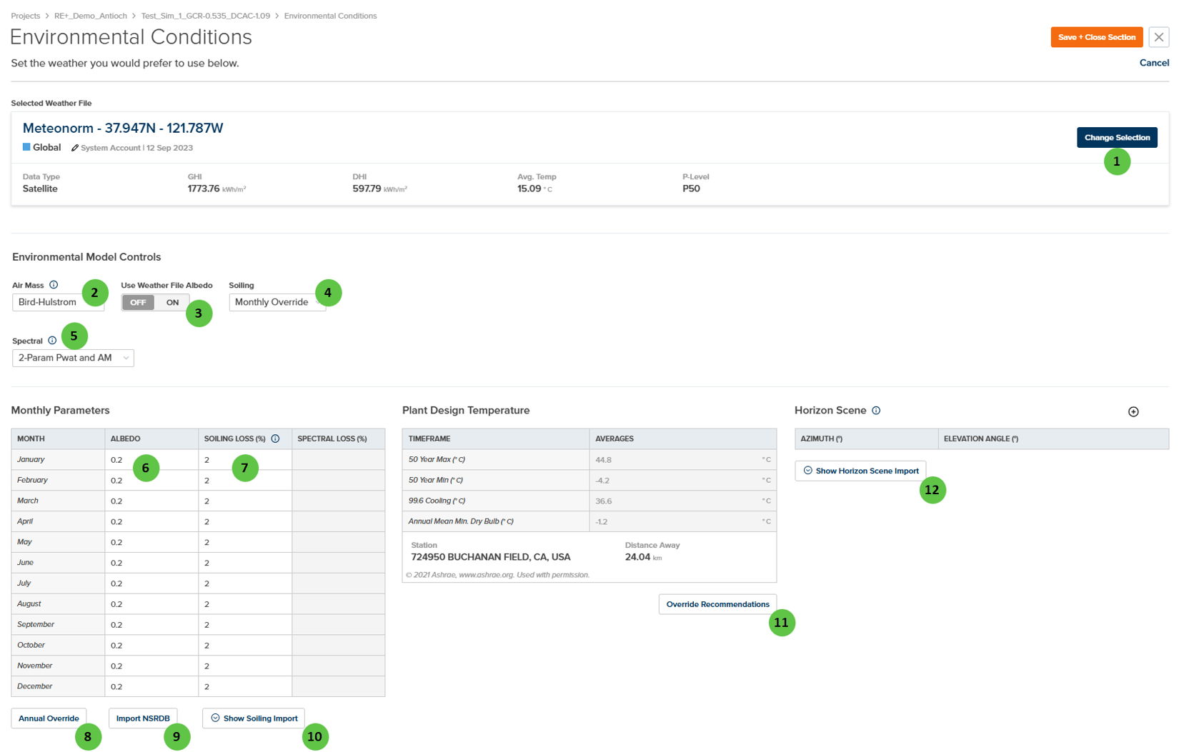 Environment Id Format Environmental Conditions - PlantPredict