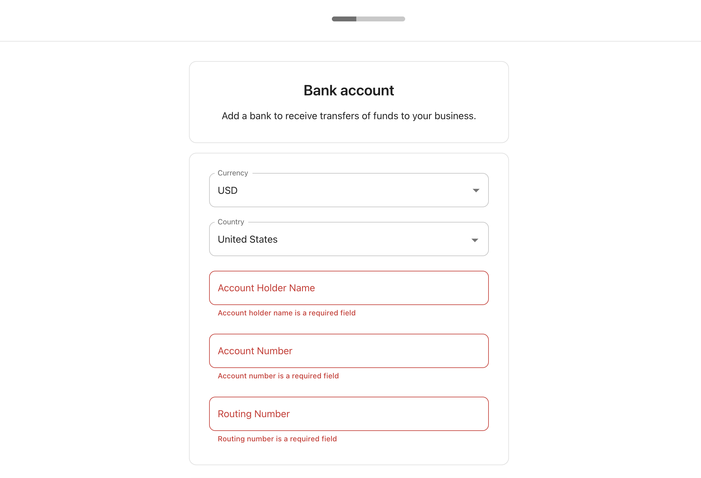 Onboarding component preview