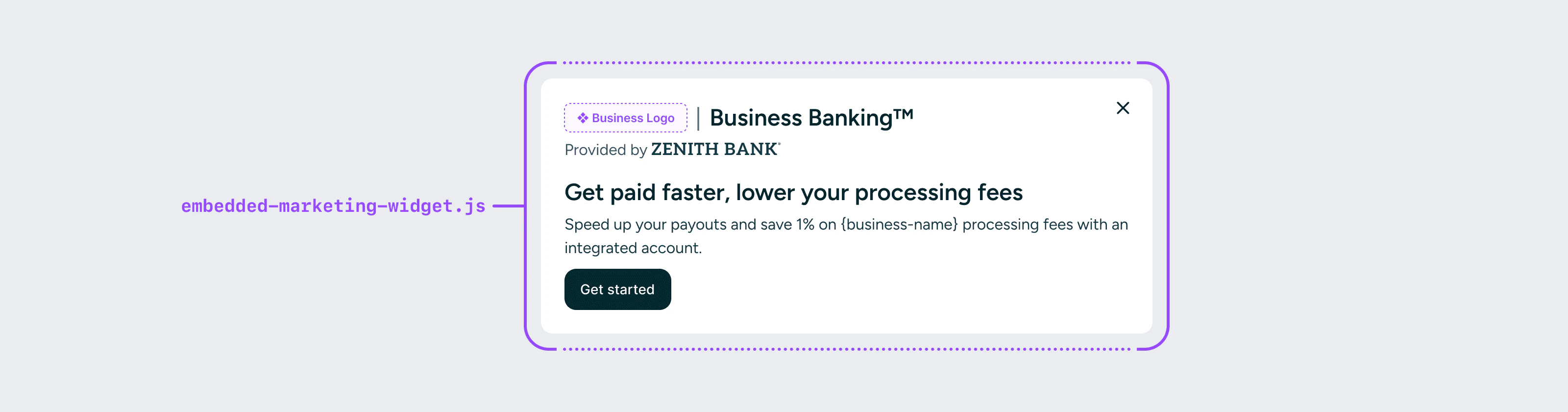Marketing Widget