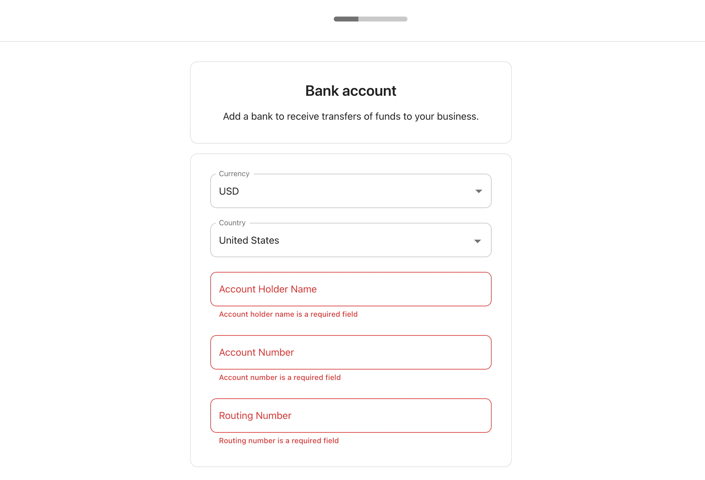 Onboarding component preview