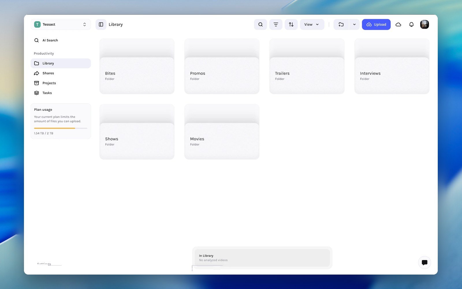 Tessact as your media “control room”