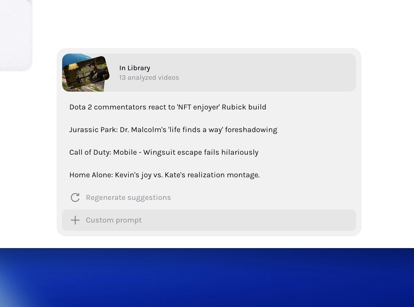 Remix bar screenshot