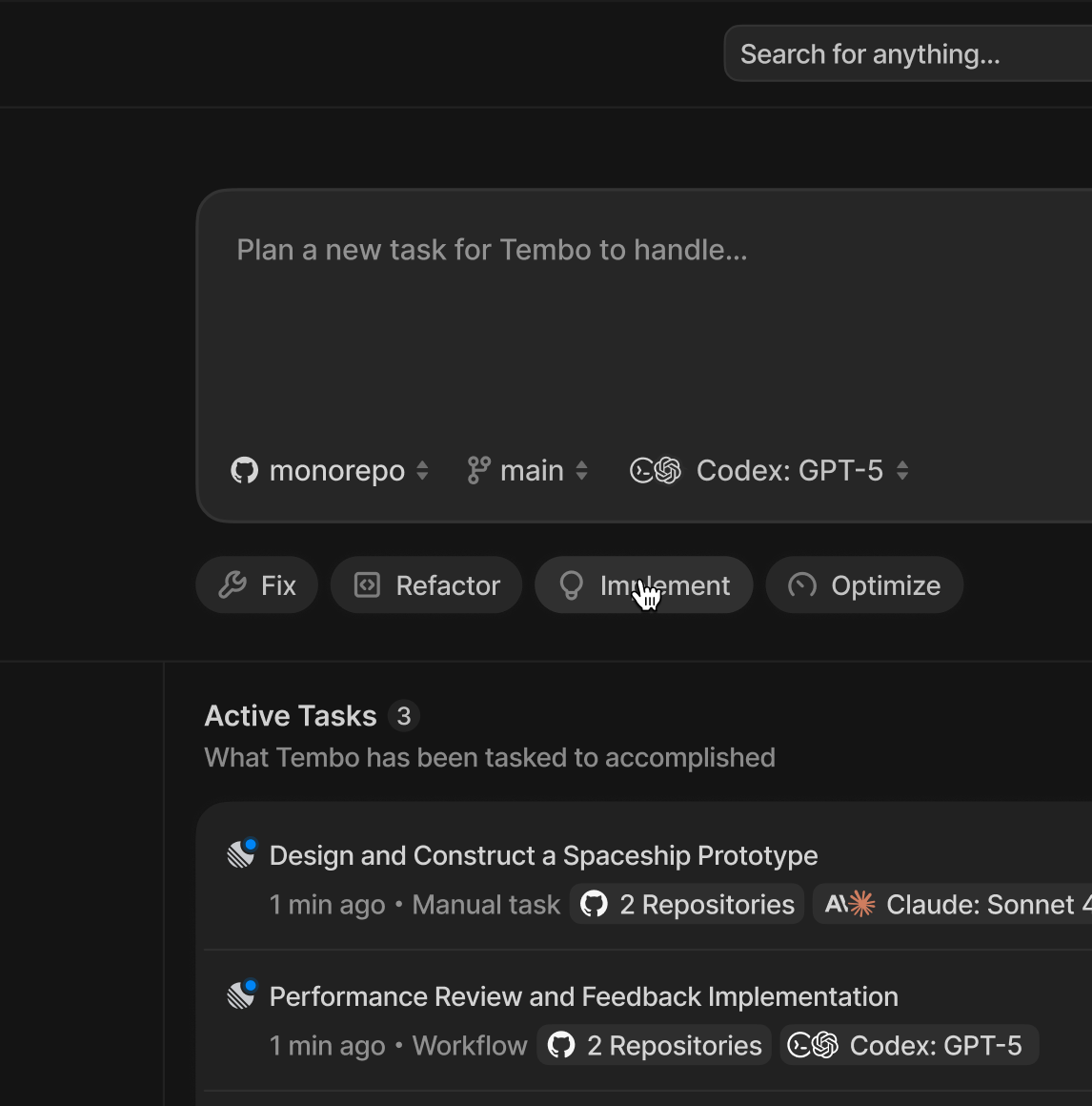 New Design Dark Mode