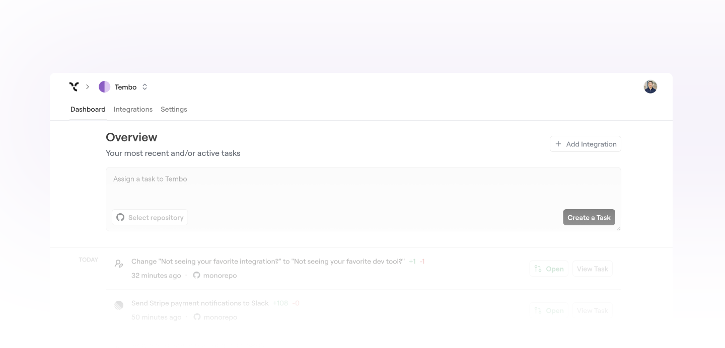 New UI