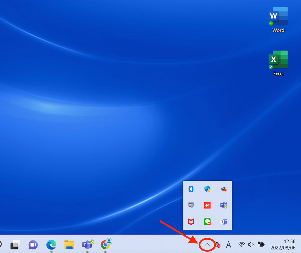 Windows 인디케이터