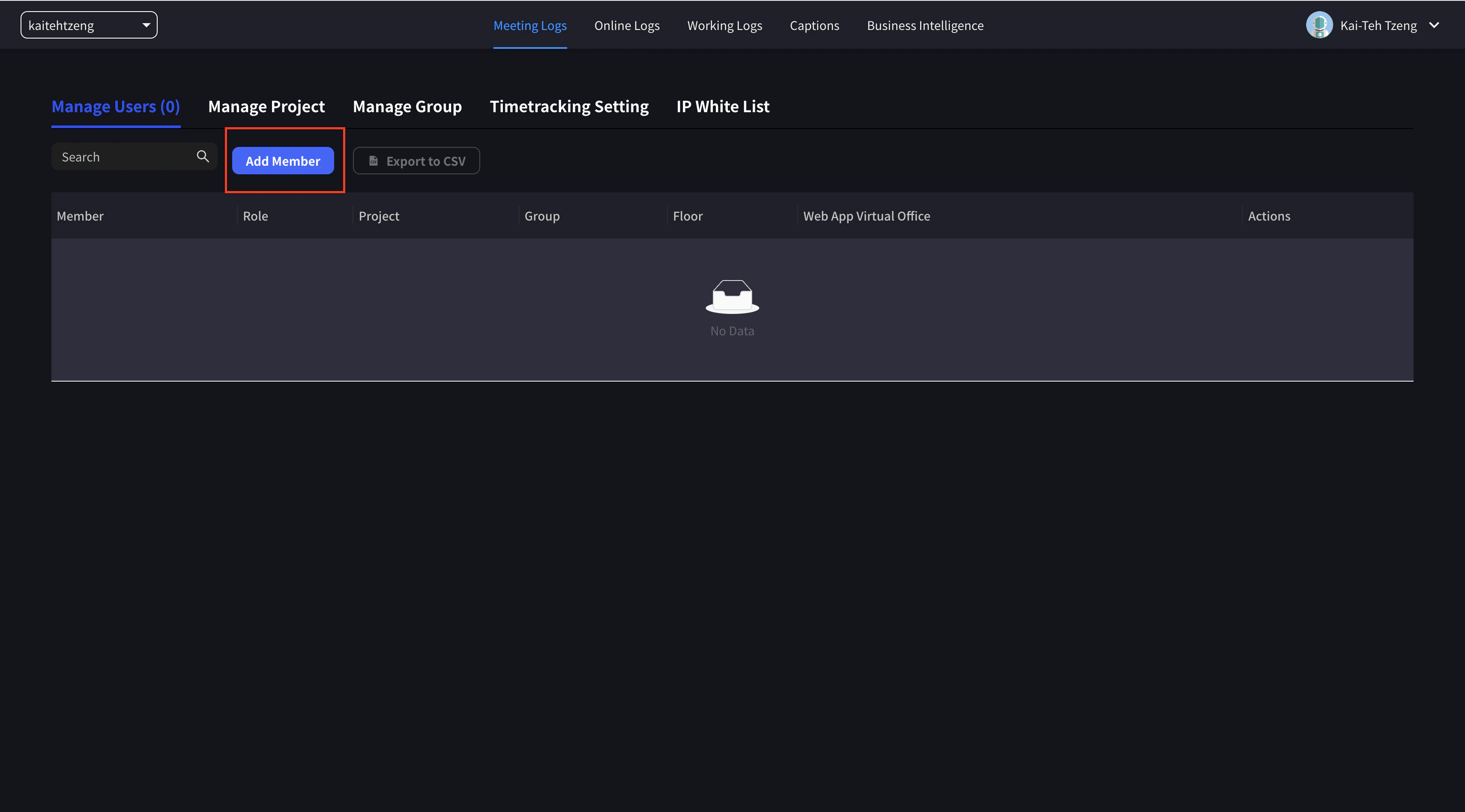 Add member