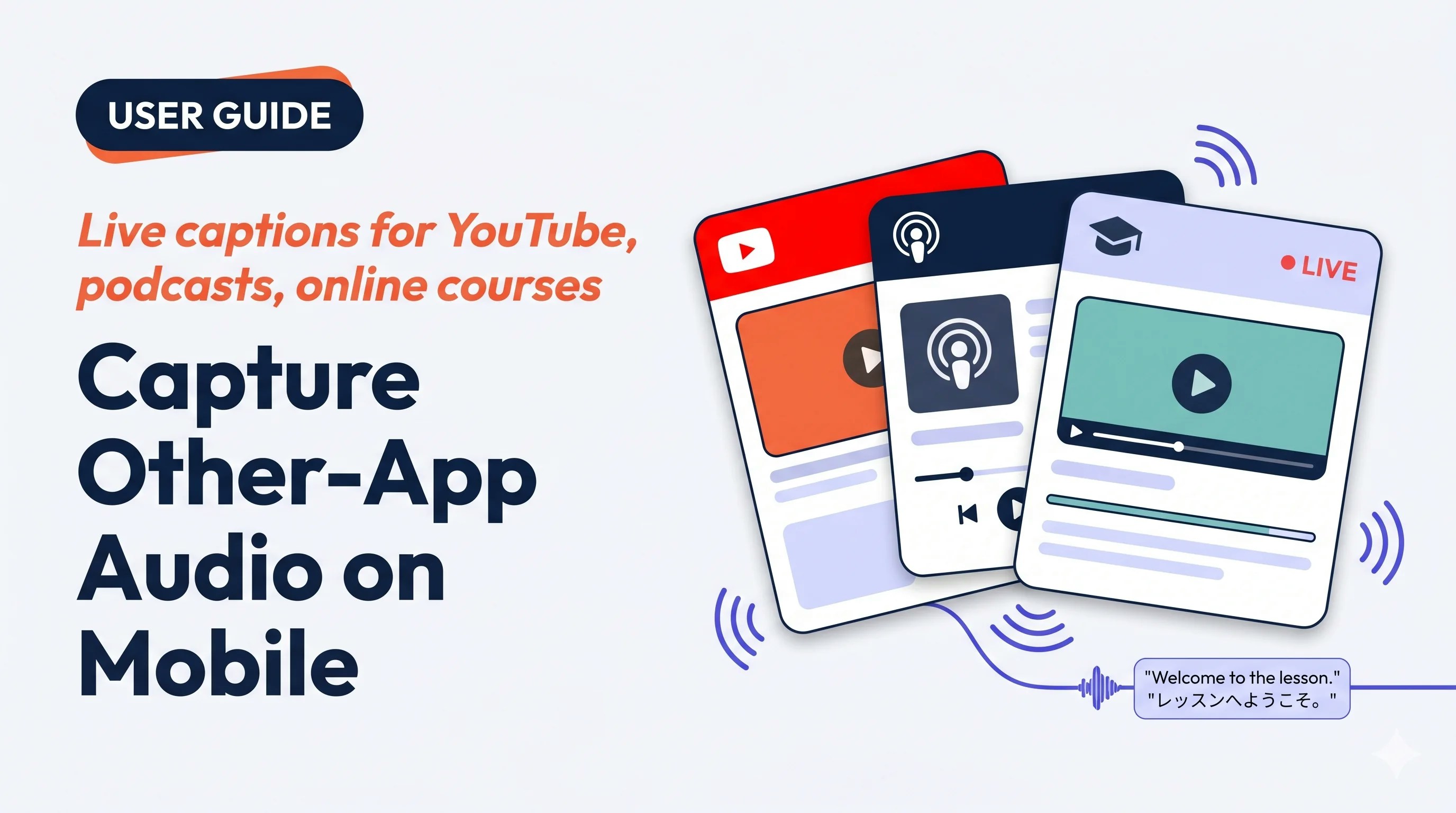 Capture Other-App Audio on Mobile