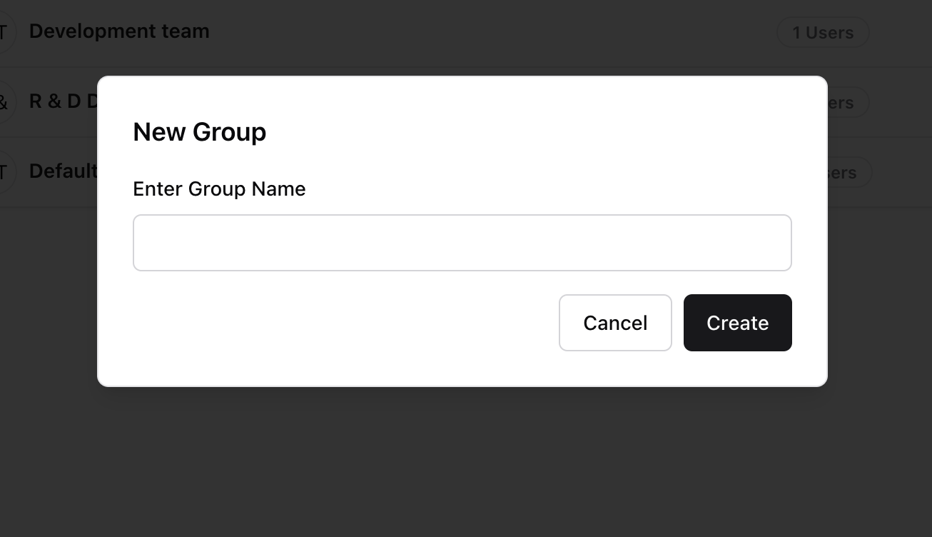 Create Group Pn