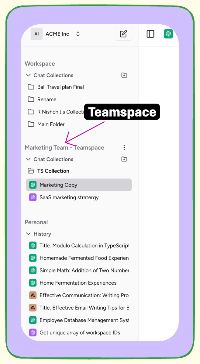 AI Camp Teamspaces Beta Pn