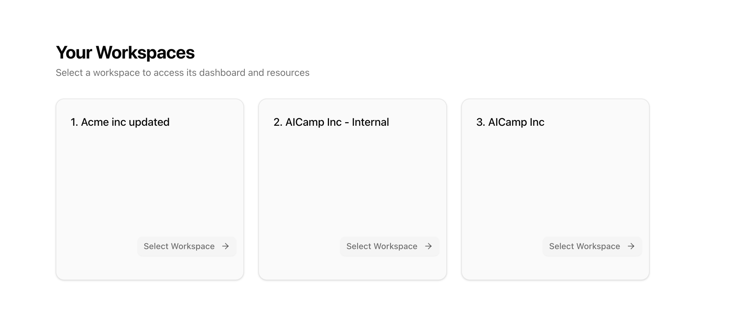 Aicamp Workspace List Pn