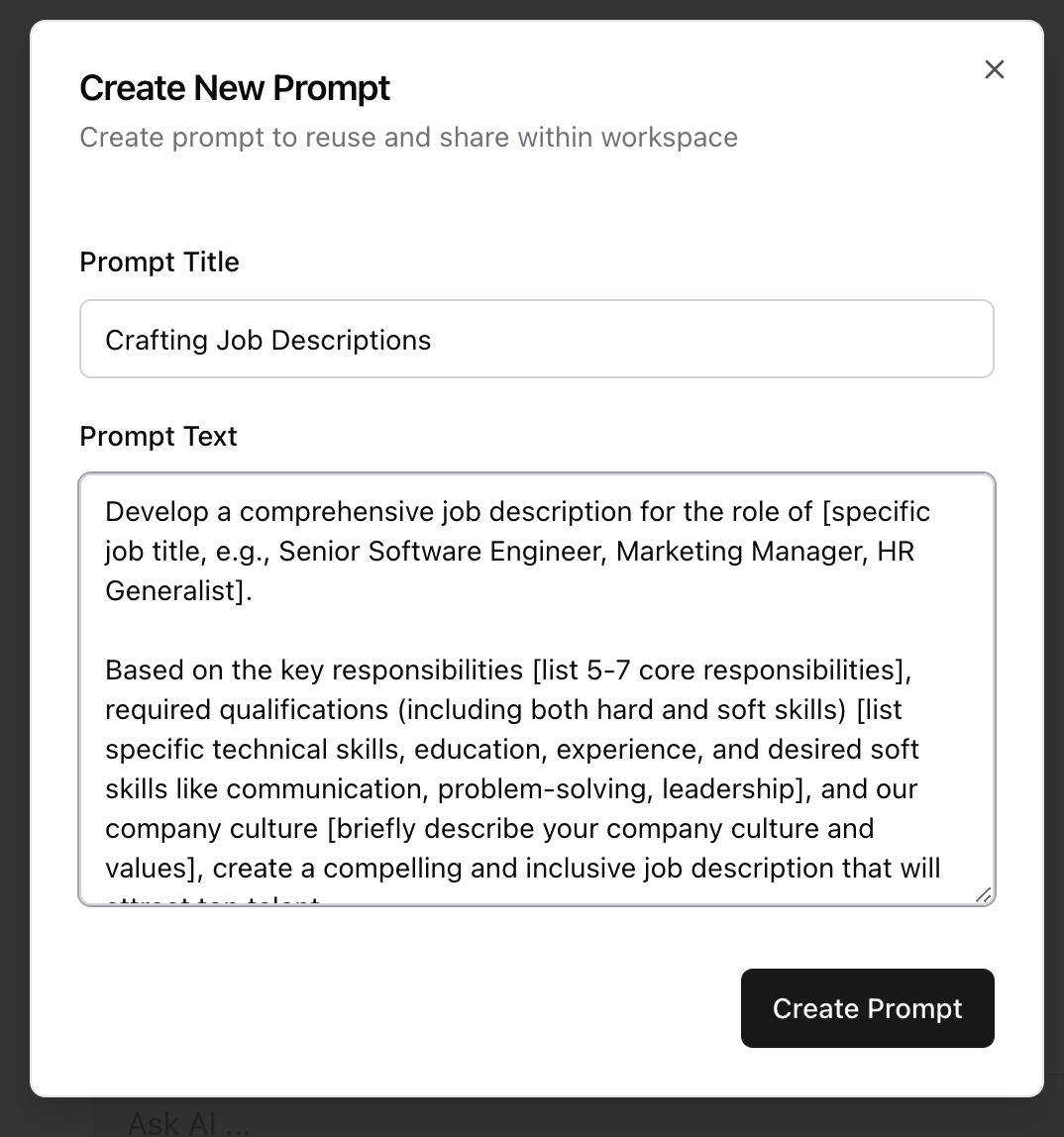Prompt Write Pn