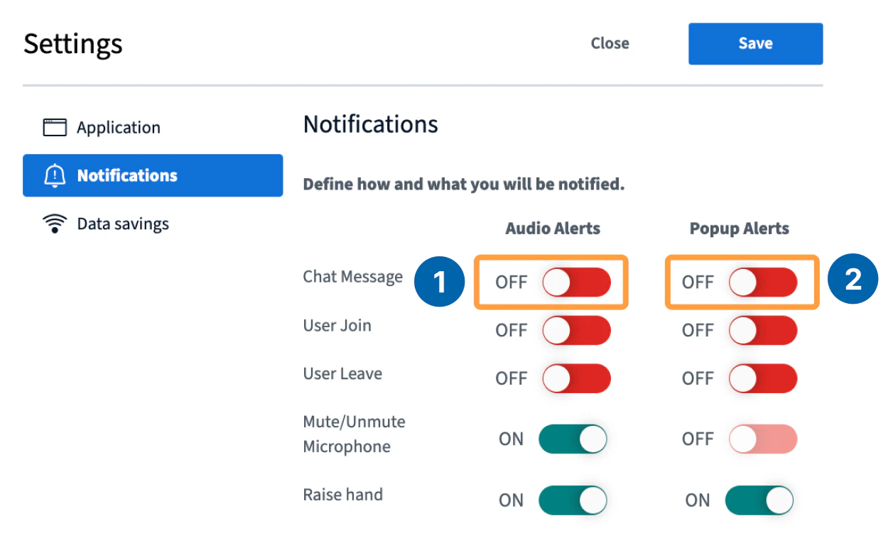 Notifications