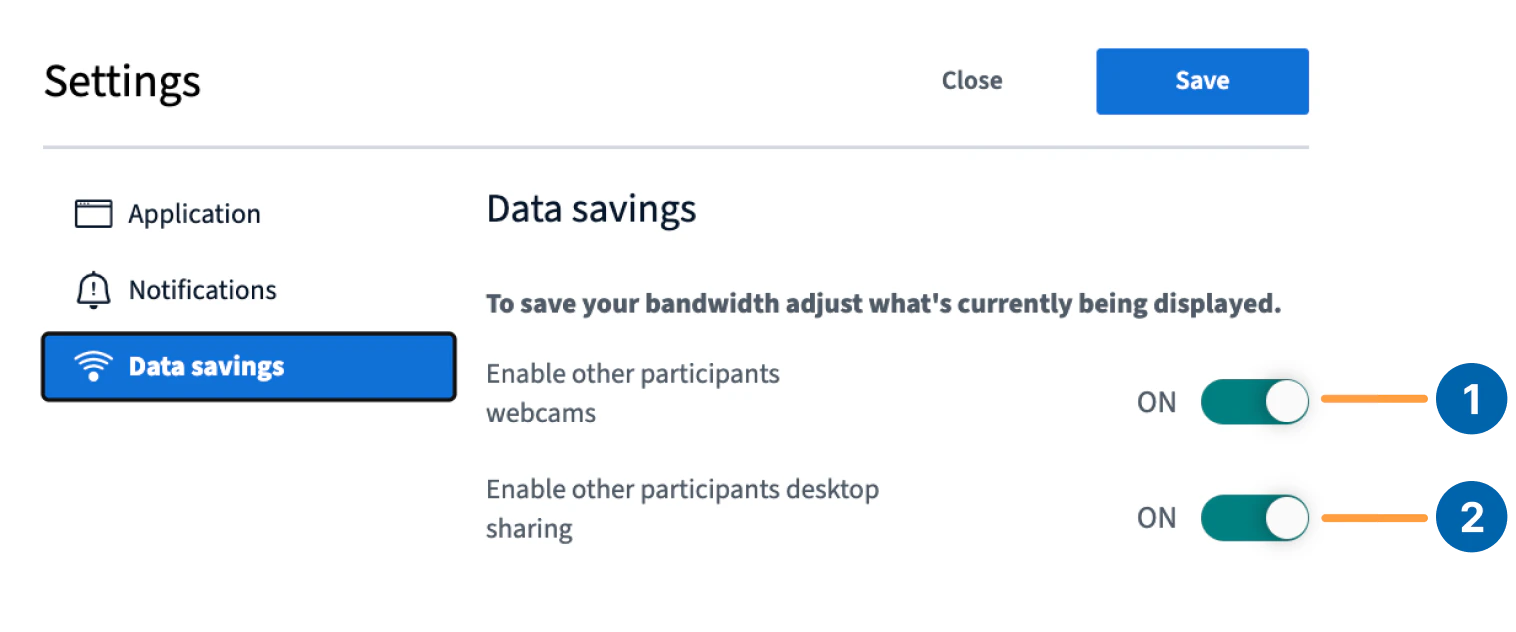 Datasavings