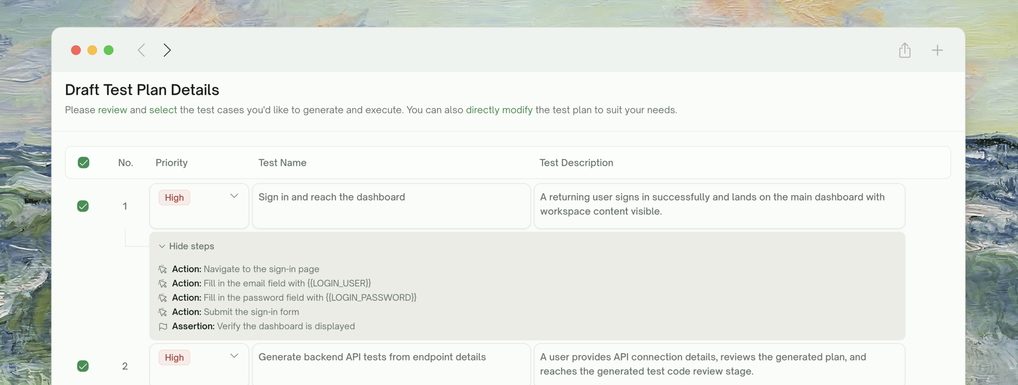 API Rerun confirmation dialog with skip-dependencies option