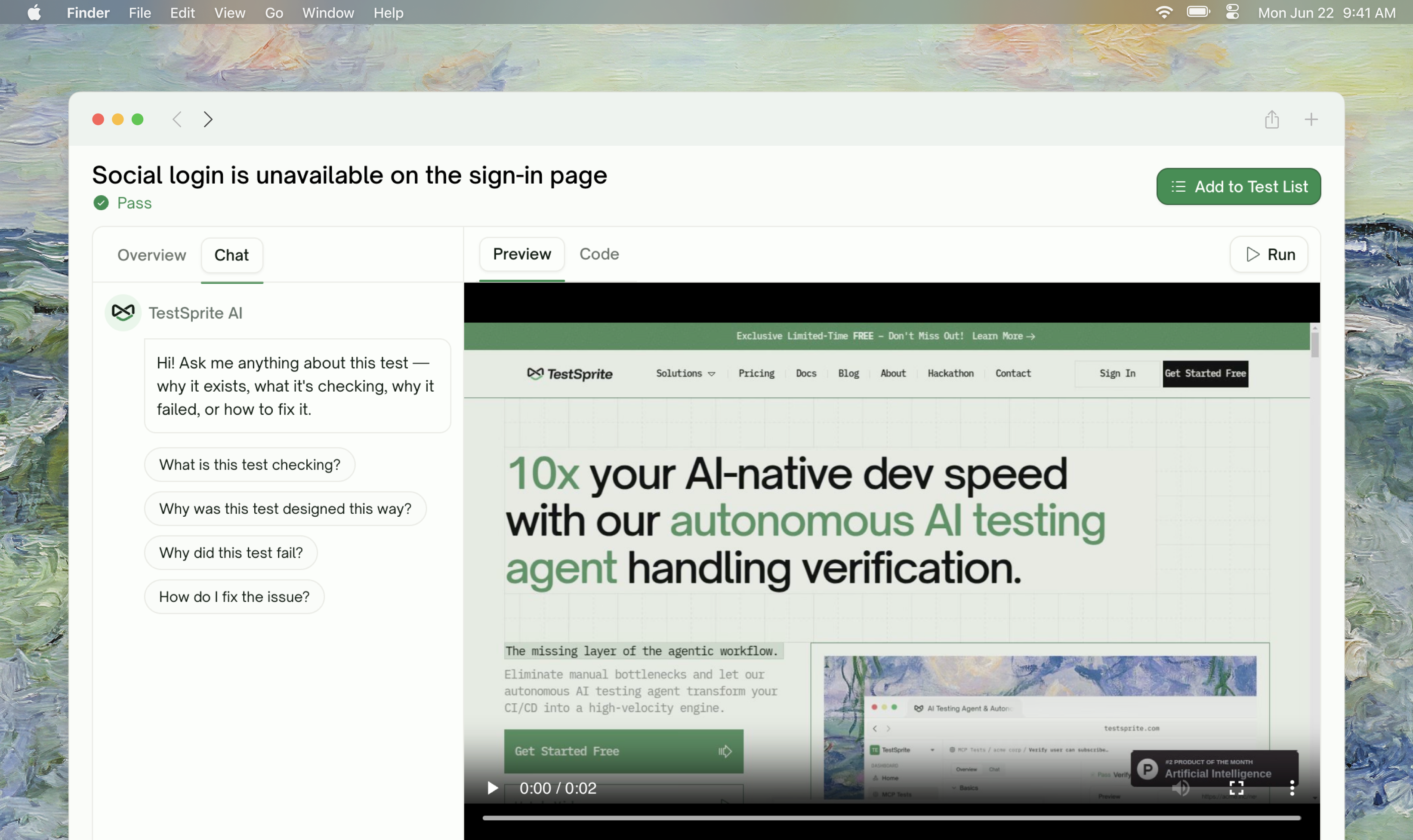 Refining Tests - TestSprite Documentation