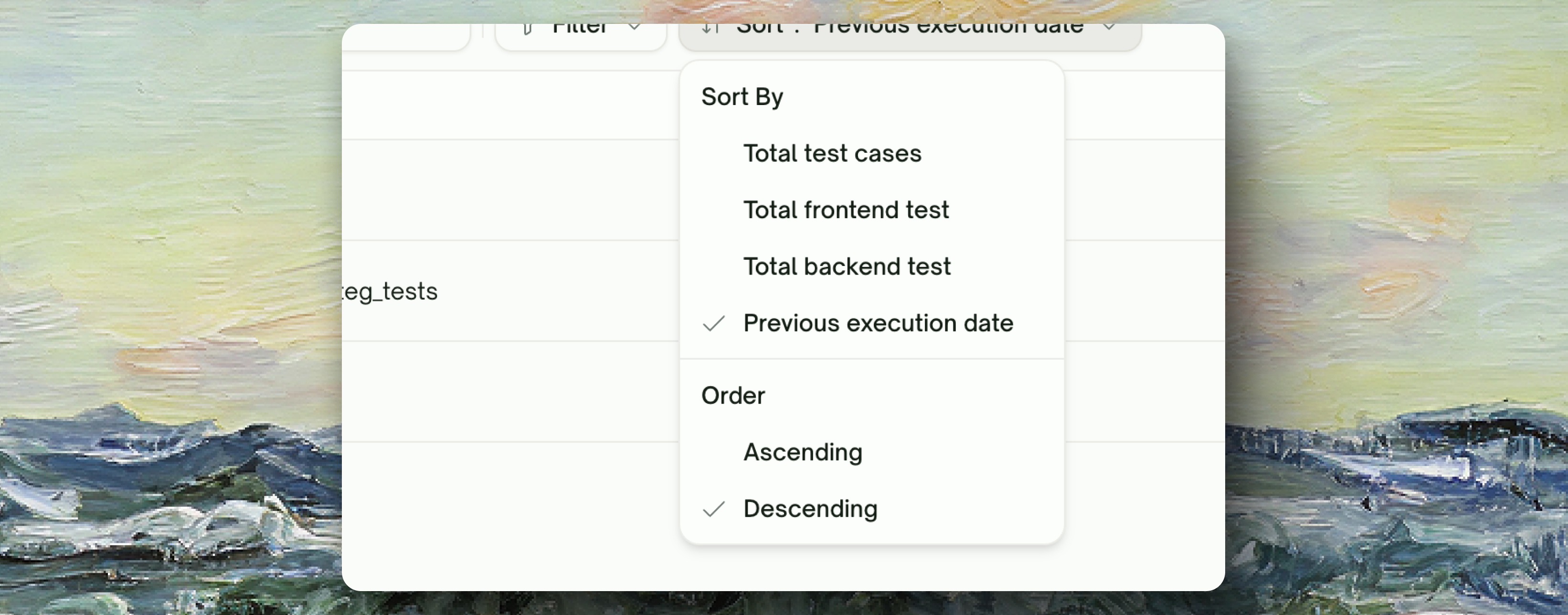 Test Lists - TestSprite Documentation