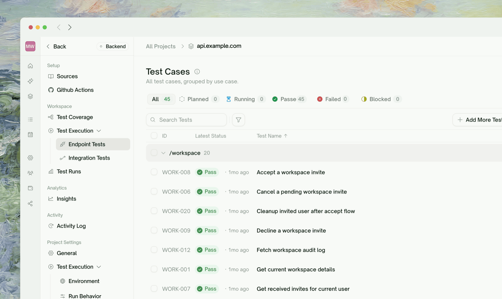 API testing overview